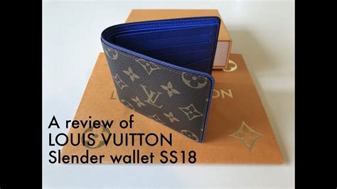 louis vuitton mens slender wallet review|More.